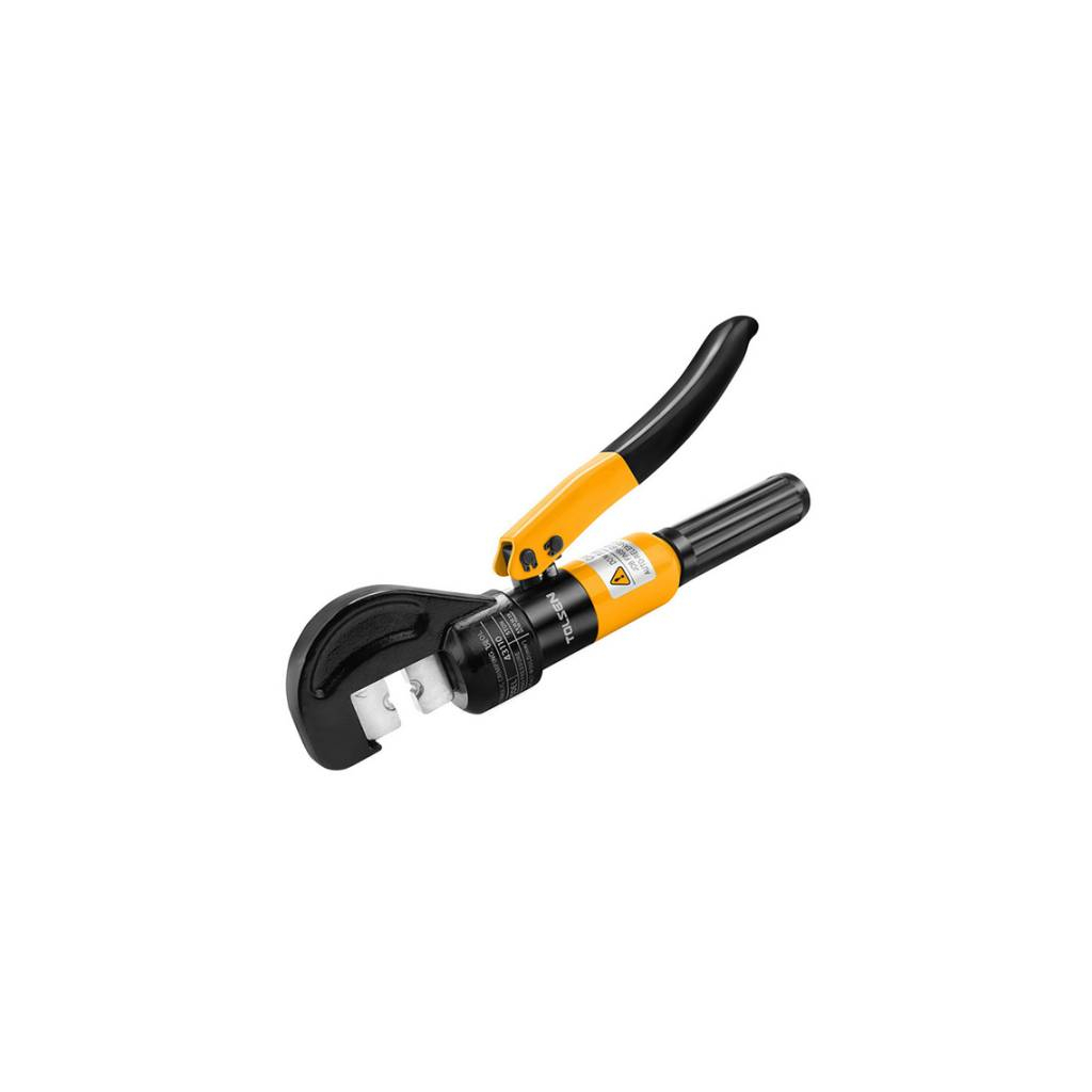 Затиск для клем Tolsen прес-кліщі гідравлічні 4-70 мм² 49кН (43110) - зображення 1