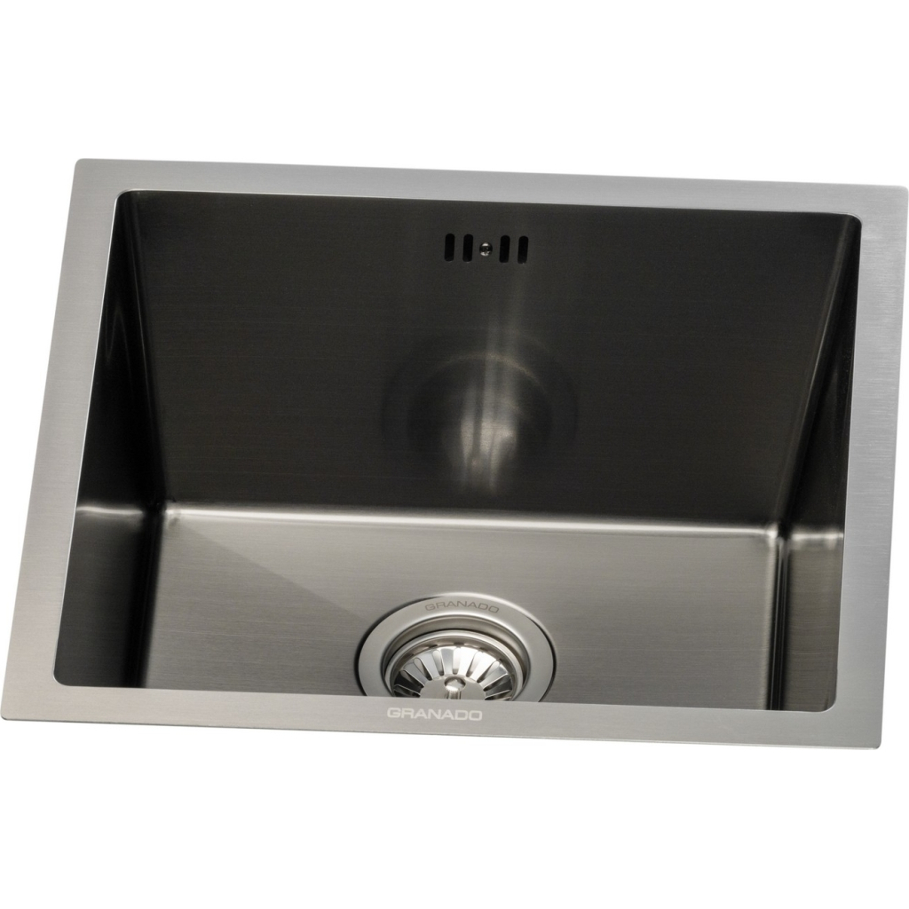 Мийка кухонна GRANADO Under top STEEL S201 black (GS08201B) - зображення 2