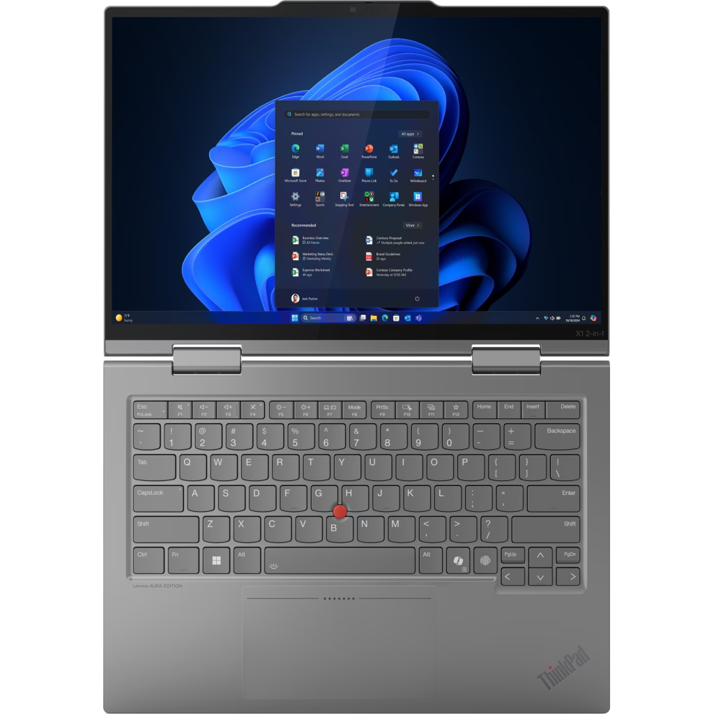 Ноутбук Lenovo ThinkPad X1 2-in-1 G10 (21NVS0LJ00) - зображення 4