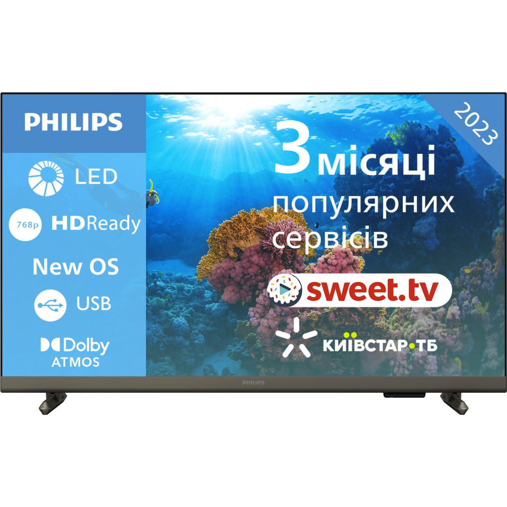 Телевізор Philips 32PHS6808/12 - зображення 1