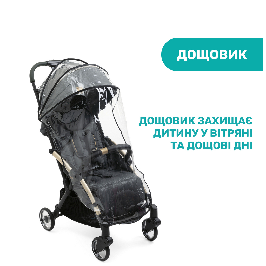 Коляска Chicco Goody Plus Stroller чорна (79877.57) - зображення 5