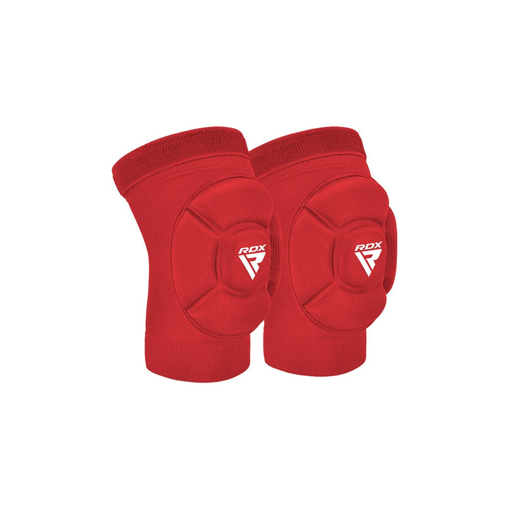 Фіксатор коліна RDX Hosiery Knee Foam K5 Red/White M (HYP-K5RW-M) - зображення 1