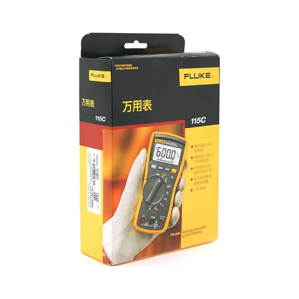 Цифровий мультиметр Must Fluke 115C, V, A, C, R, F (F-115C) - зображення 2