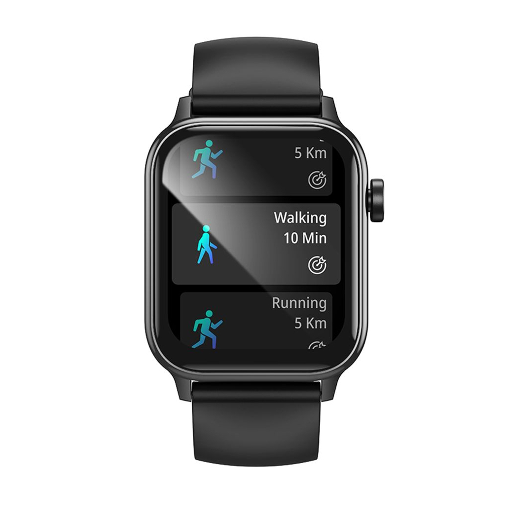Смарт-годинник HOCO Y26 Smart sports watch (call version) Black (6942007645416) - зображення 2