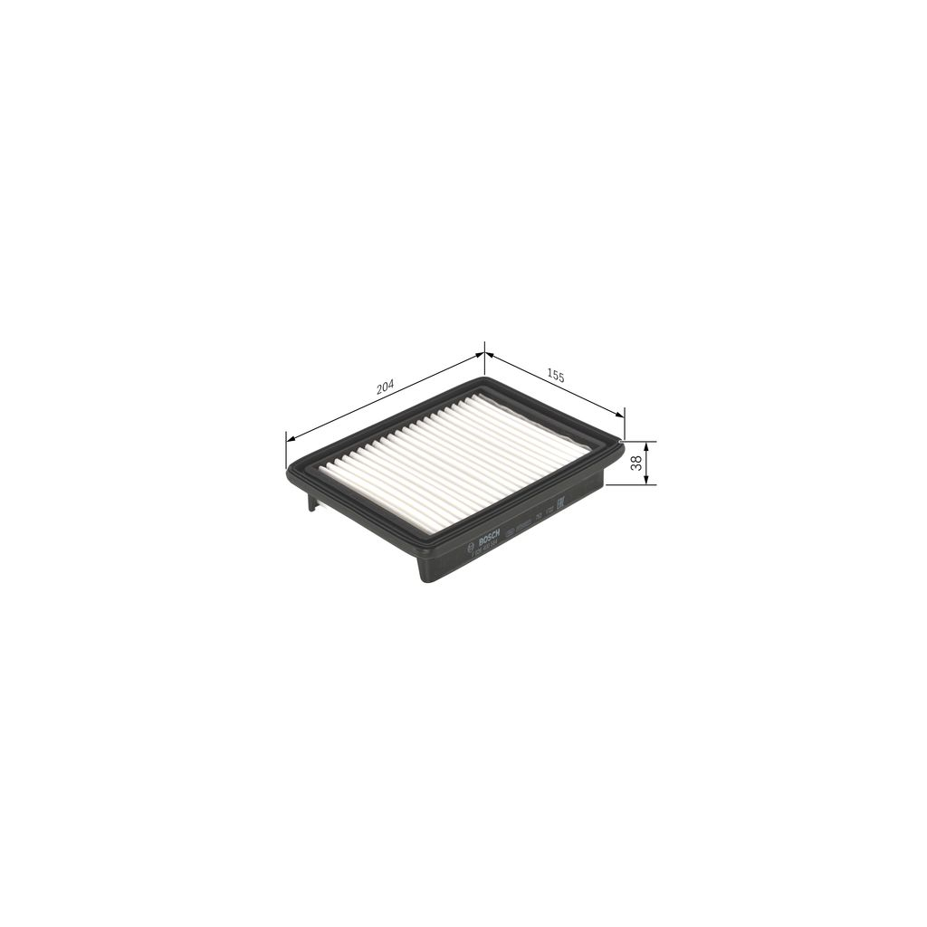 Повітряний фільтр для автомобіля Bosch F026400584 - изображение 5