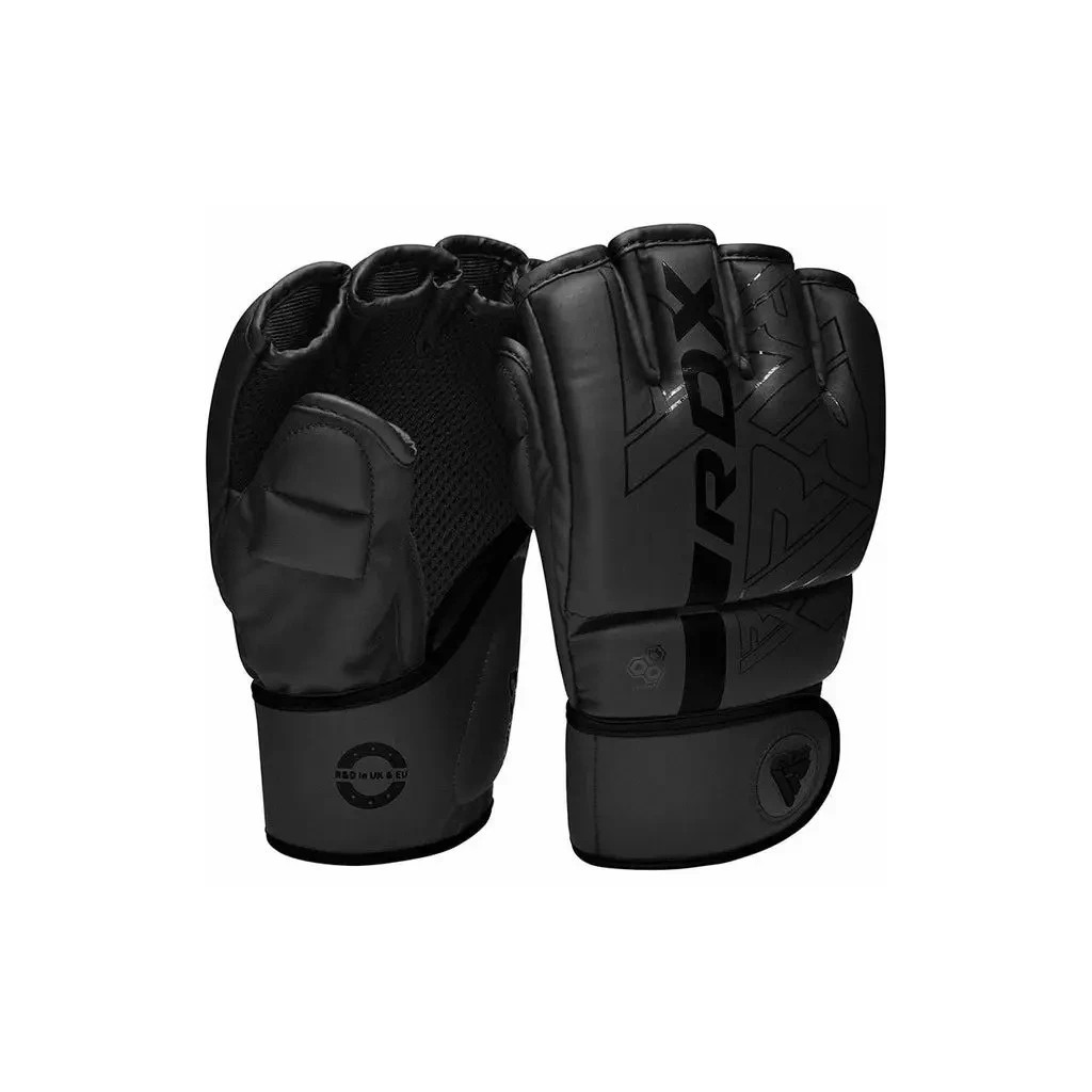 Рукавички для MMA RDX F6 Kara Matte Black M (GGR-F6MB-M) - зображення 3
