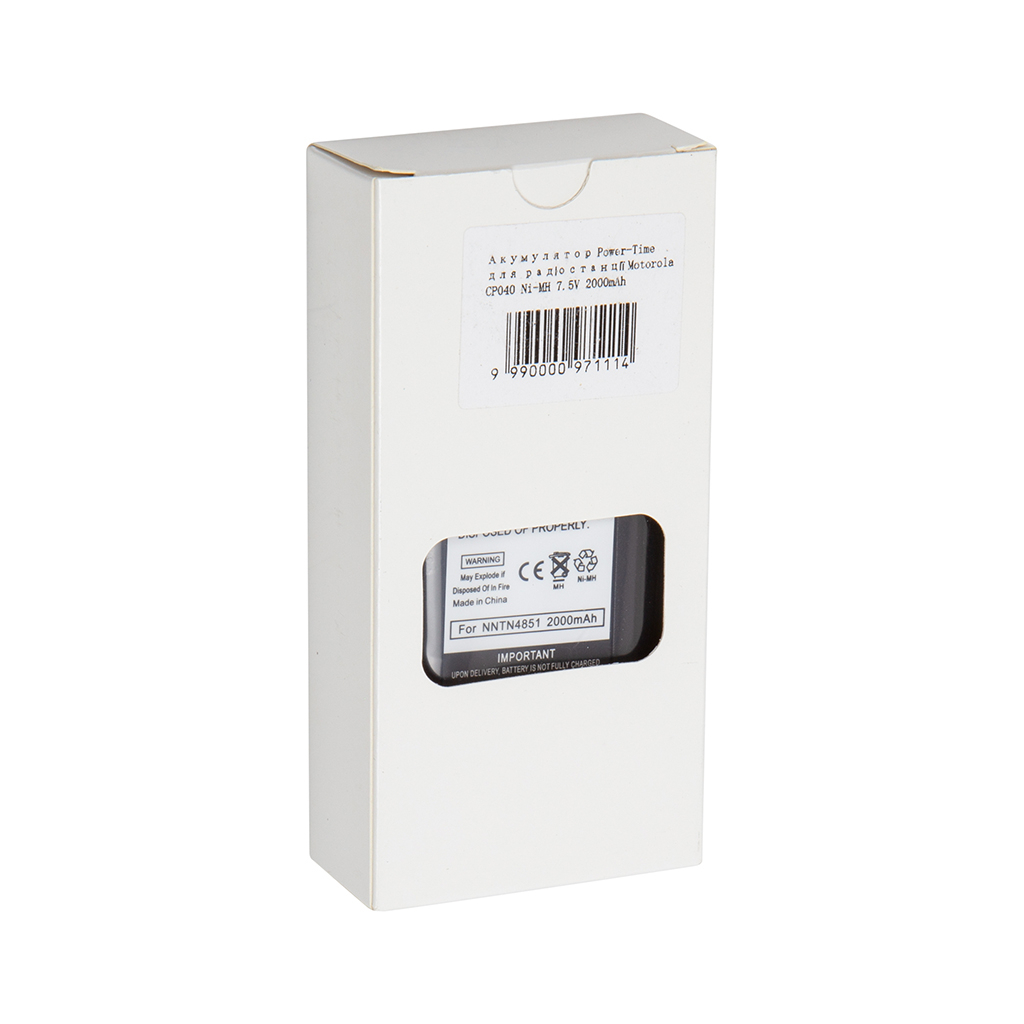 Акумуляторна батарея Motorola CP040 Ni-MH 7.5V 2000mAh Power-Time (PTM-040) - зображення 5