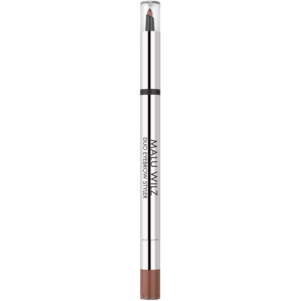 Олівець для брів Malu Wilz Duo Eyebrow Styler 05 - Mid-Brown (4043993438654) - изображение 1