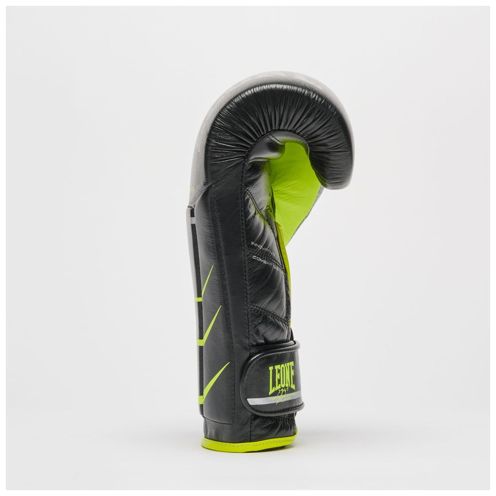 Боксерські рукавички Leone GN110F Revo Fluo Black 14 унцій (GN110F_Black_14oz) - зображення 6