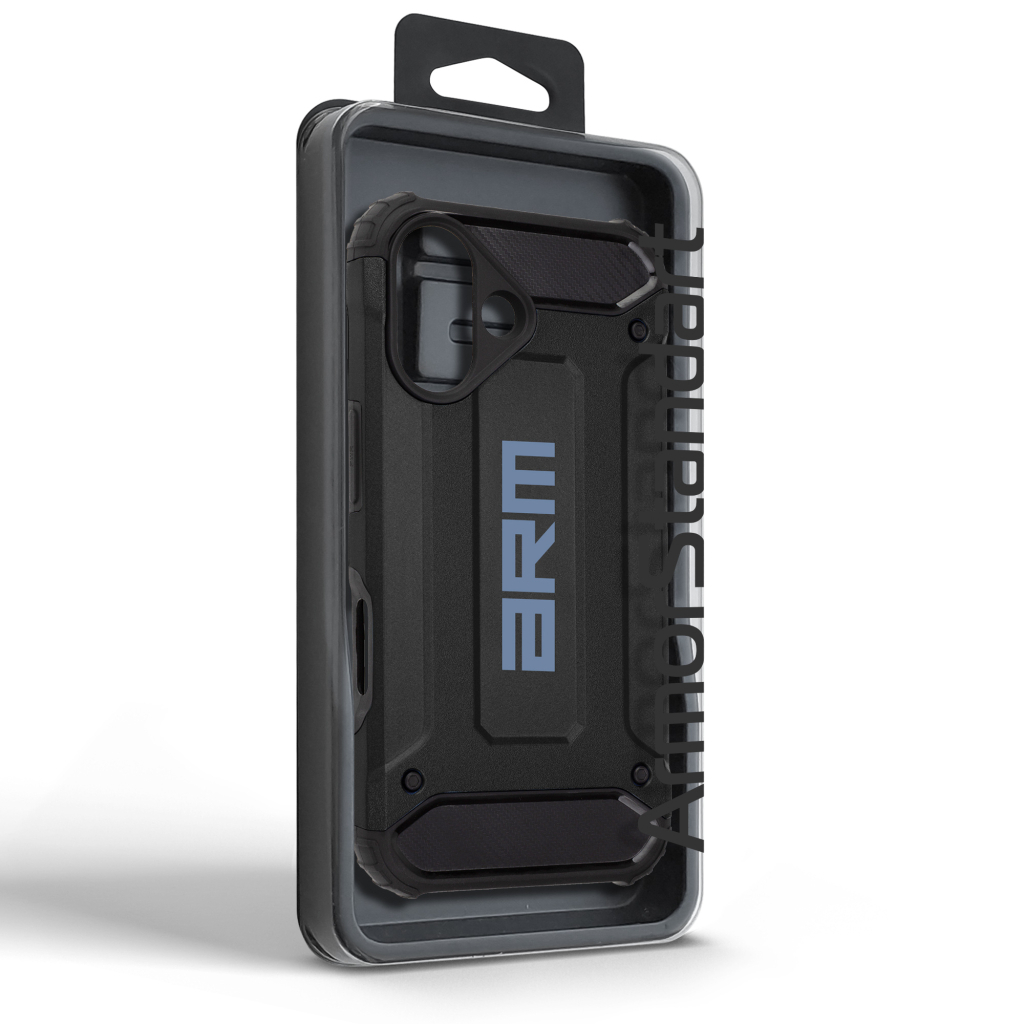 Чохол до мобільного телефона Armorstandart Panzer Apple iPhone 16 Black (ARM79544) - зображення 7
