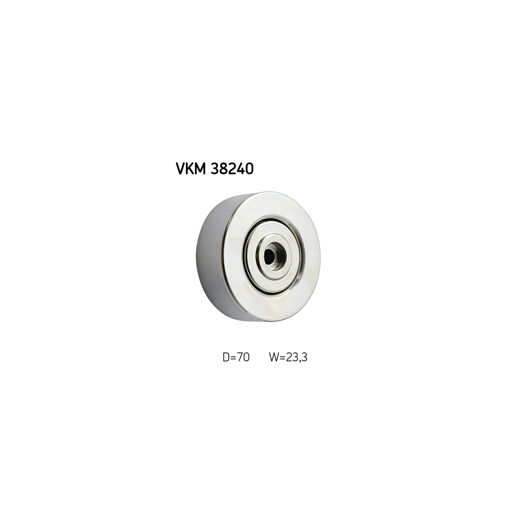 Ролик натягувача ременя SKF VKM 38240 - зображення 1