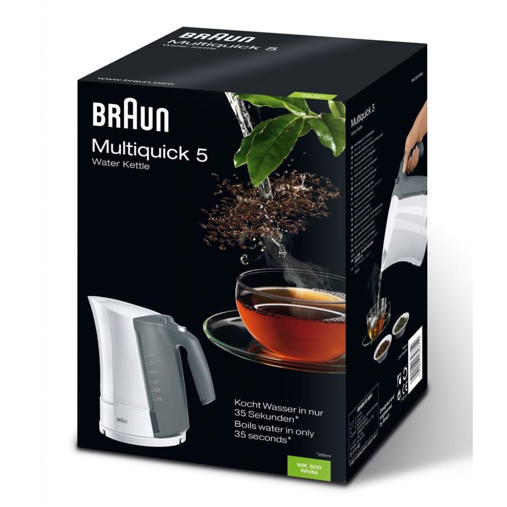 Електрочайник Braun WK 500 White (WK500White) - зображення 2