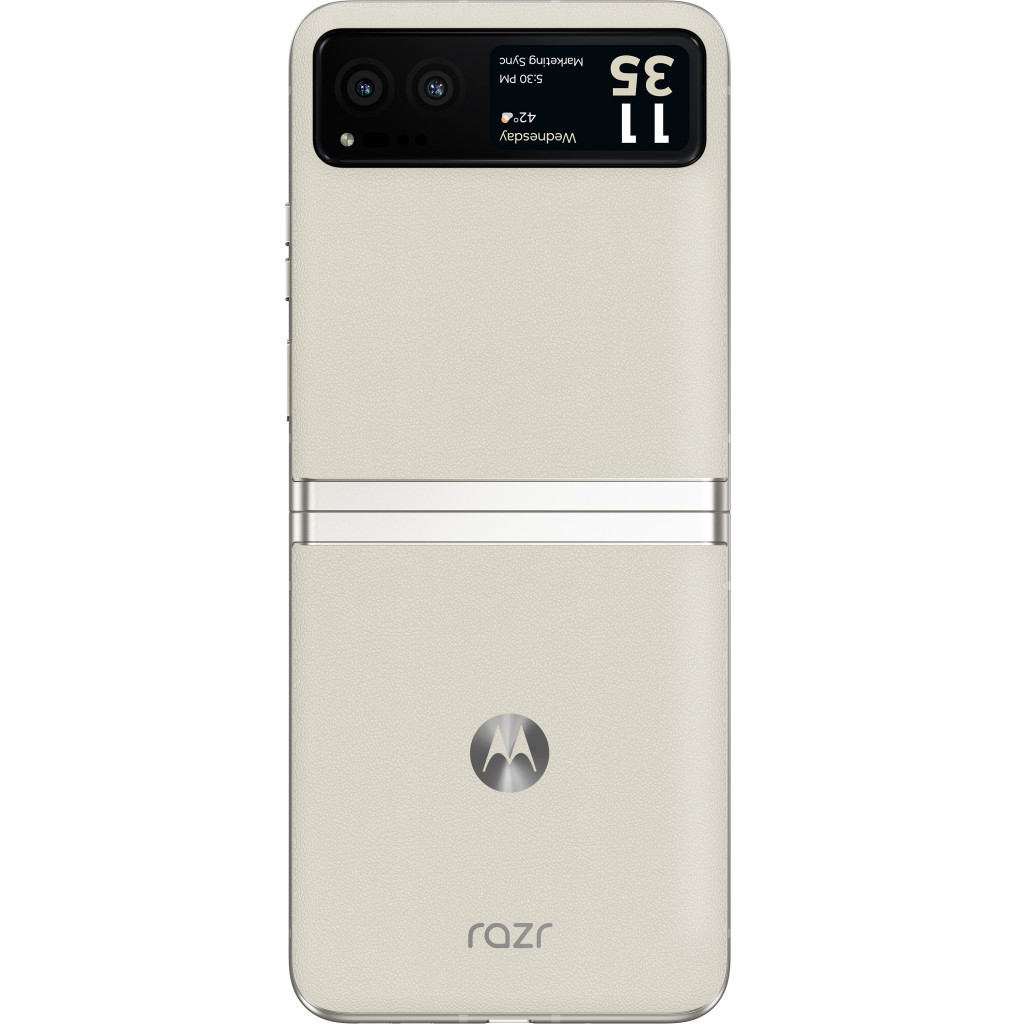 Мобільний телефон Motorola Razr 40 8/256GB Vanilla Cream (PAYA0047RS) - зображення 4