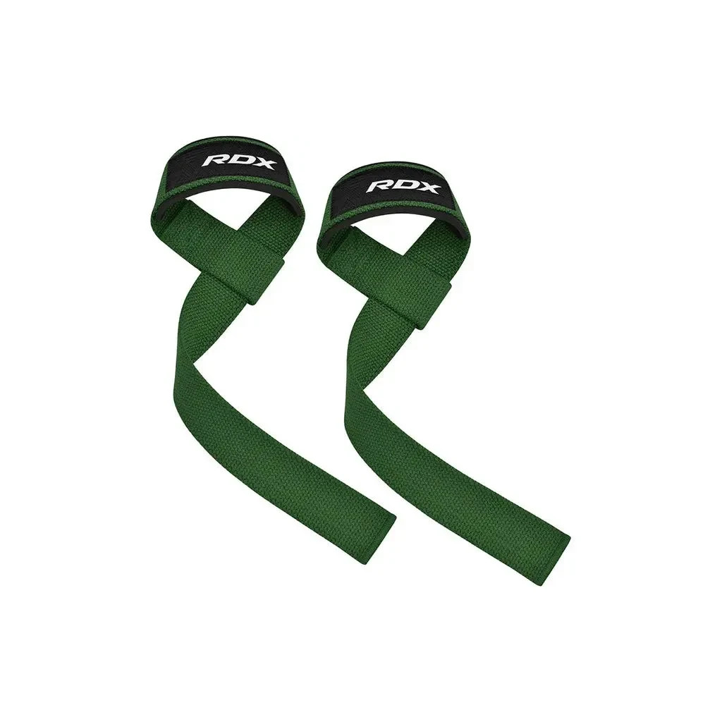 Кистьові лямки RDX W1 Gym Single Strap Army Green Plus (WAN-W1AG+) - изображение 2