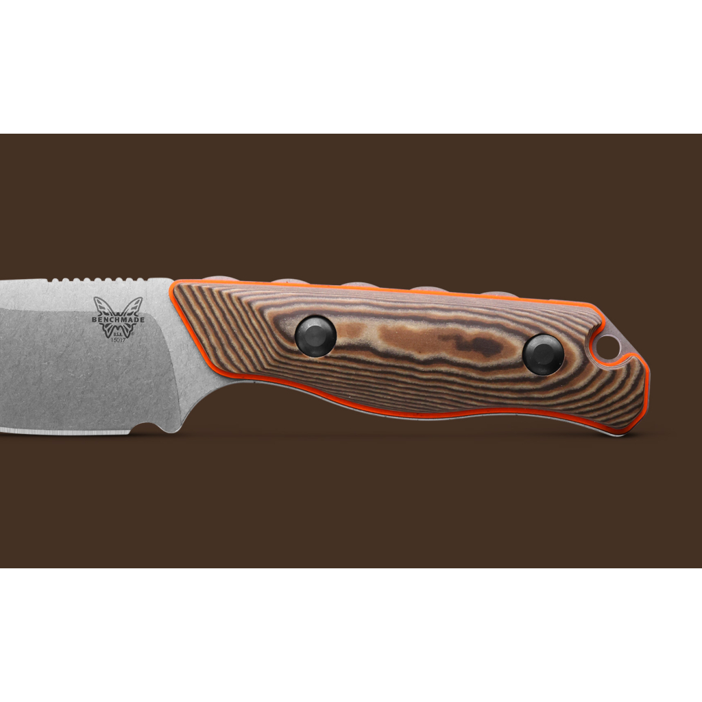 Ніж Benchmade Hidden Canyon Hunter G10 + Richlite (15017-1) - зображення 11