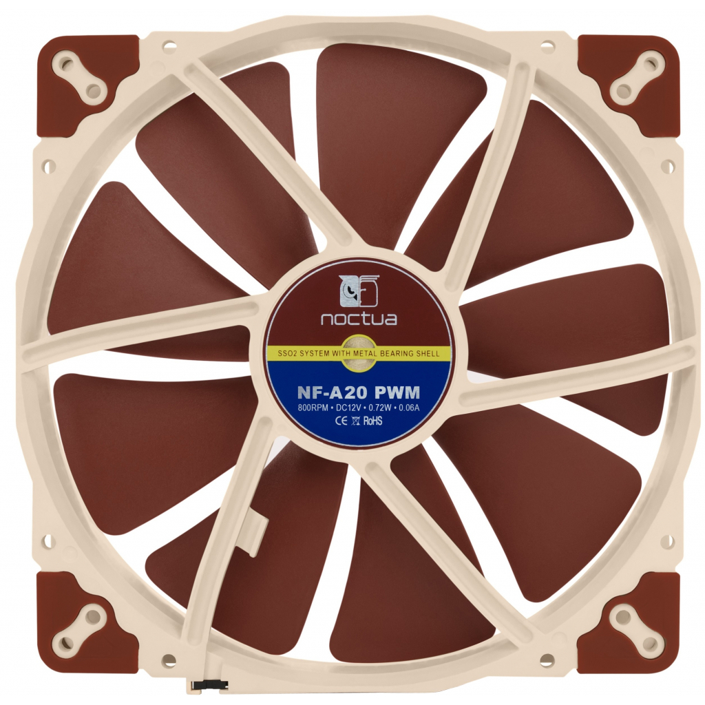 Кулер до корпусу Noctua NF-A20 PWM - зображення 2