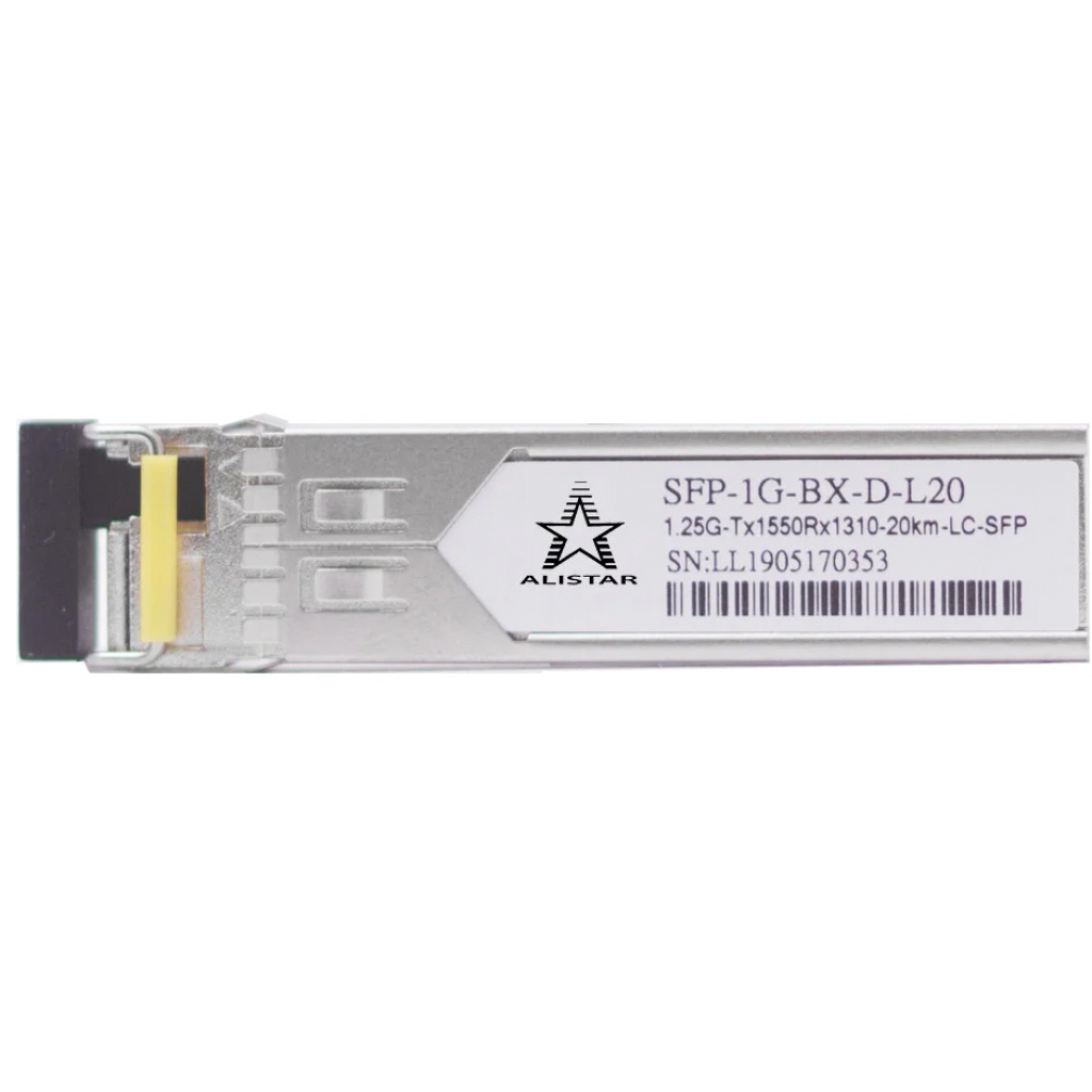 Модуль SFP Alistar SFP-1G-BX-D49-L20 - зображення 2