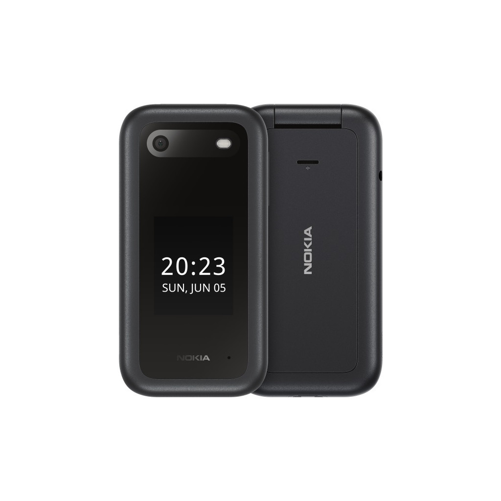 Мобільний телефон Nokia 2660 Flip Black - зображення 1
