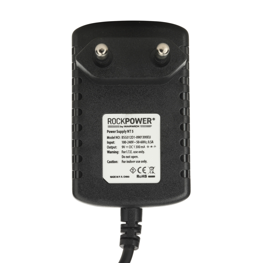 Блок живлення для гітарних педалей RockPower NT5 9V 1300mA (RP NT 5 EU) - изображение 2