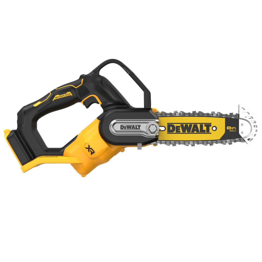 Ланцюгова пила DeWALT міні, 18 XR Li-ion 5Ah, безщіткова, шина 20 см (DCMPS520P1) - изображение 3