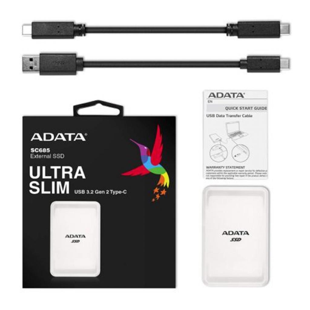 Накопичувач SSD USB 3.2 2TB ADATA (ASC685-2TU32G2-CWH) - зображення 5
