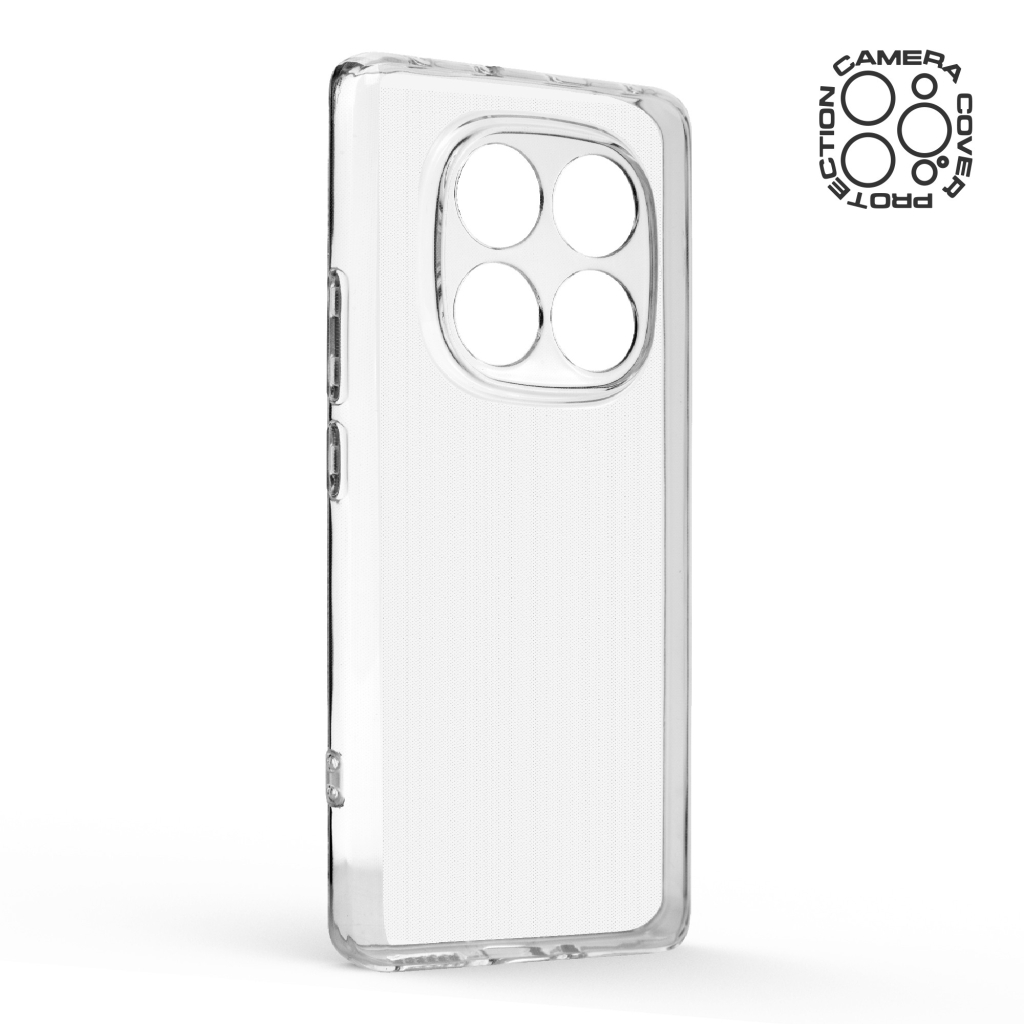 Чохол до мобільного телефона Armorstandart Air Xiaomi Redmi Note 14 Pro 4G / Note 14 Pro 5G Camera cover Clear (ARM79717) - зображення 2