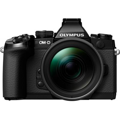 Цифровий фотоапарат Olympus E-M1 12-40 mm Kit black (V207017BE000) - зображення 2