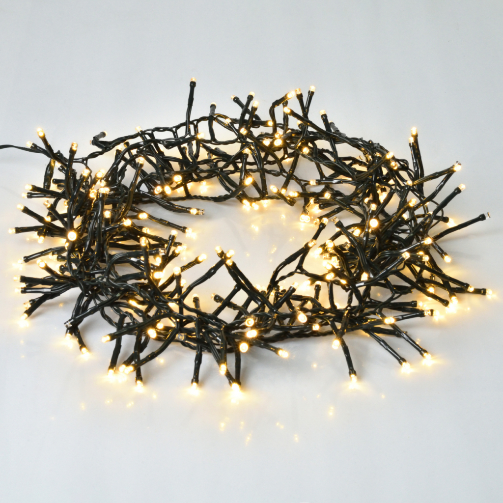 Гірлянда YES! Fun Вулична Кластер 250 LED Тепло-біла 5 м Мерехтіння (975065) - зображення 1