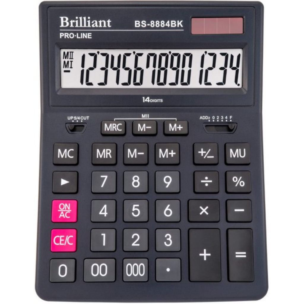 Калькулятор Brilliant BS-8884BK (738584) - зображення 1