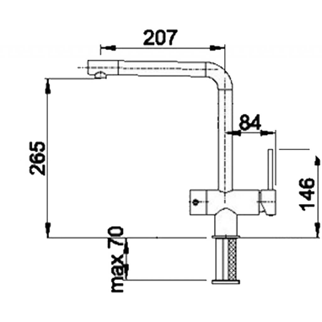 Змішувач Interline Mix new Old white - зображення 2