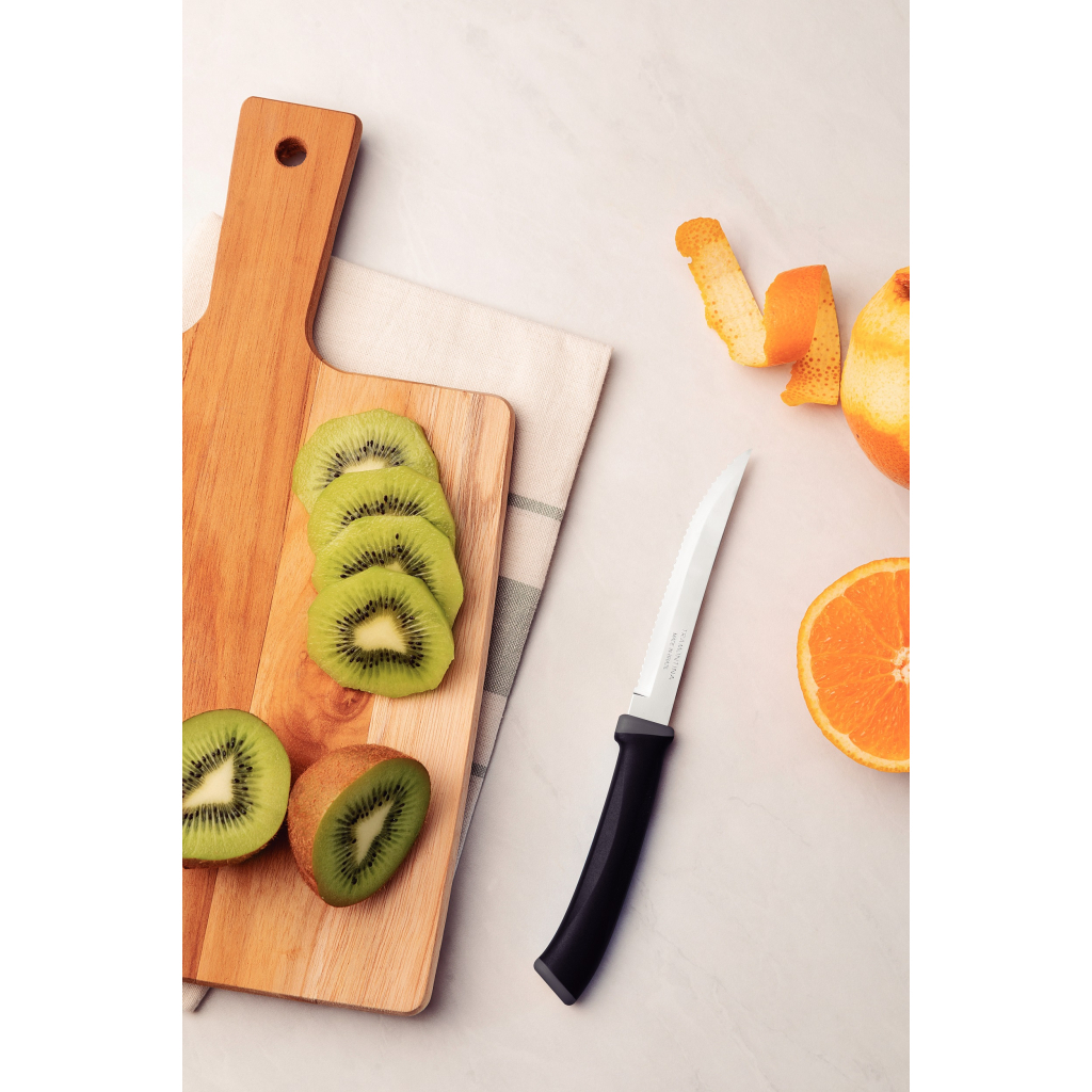 Набір ножів Tramontina Felice Black Steak Serrate 127 мм 2 шт (23492/205) - зображення 2