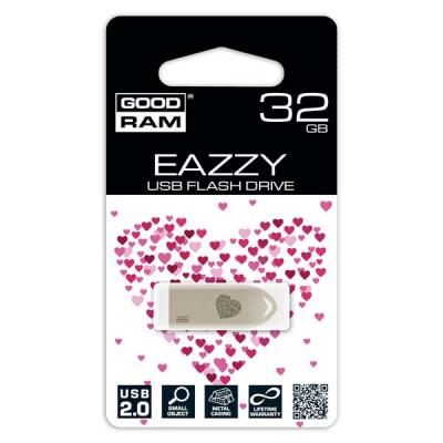 USB флеш накопичувач Goodram 32Gb EAZZY USB 2.0 (PD32GH2GREASR10) - зображення 4