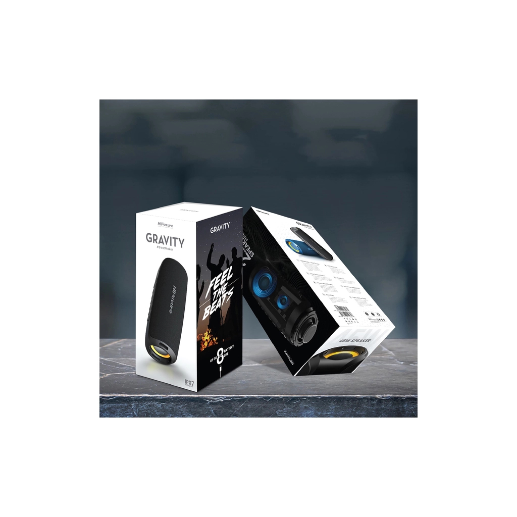 Акустична система HiFuture Gravity Black (gravity.black) - зображення 8