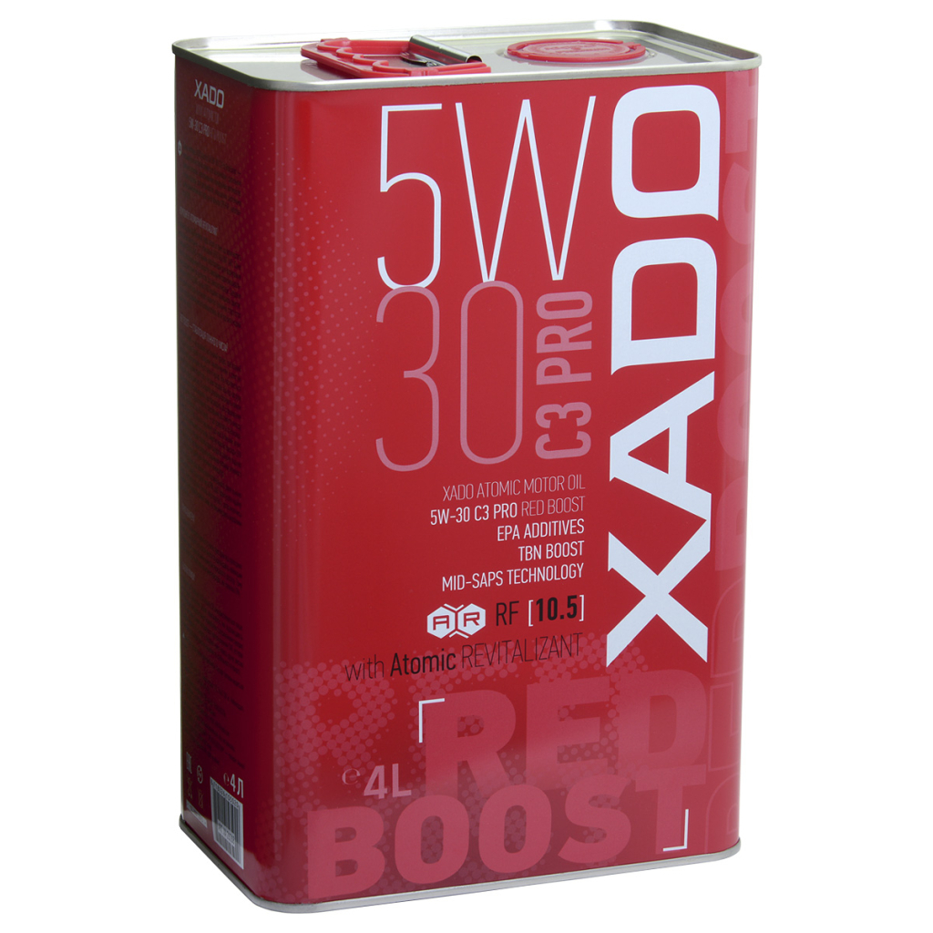 Моторна олива Xado 5W-30 C3 Pro Red Boost 4 л (XA 26268) - зображення 1