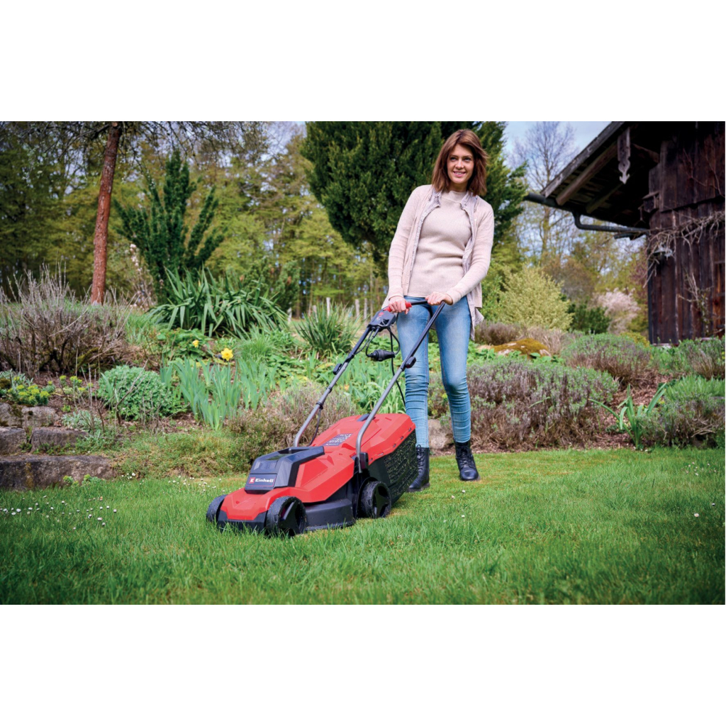 Газонокосарка Einhell GC-EM 1000/32, 1000Вт, 32 см, 20-70 мм, 30 л (3400070) - зображення 8