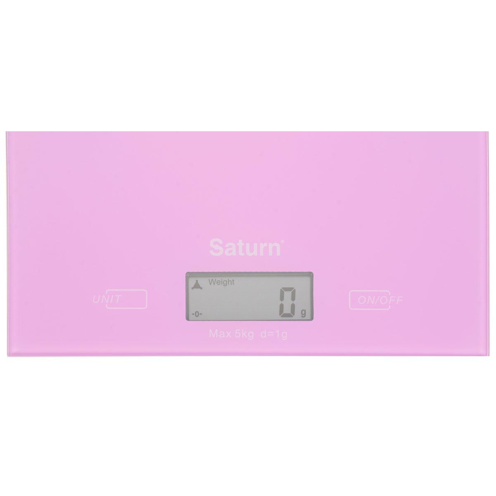 Ваги кухонні Saturn ST-KS7810 pink - зображення 2