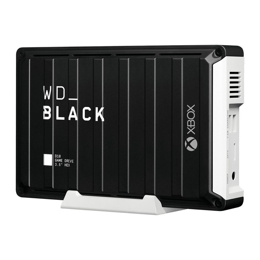 Зовнішній жорсткий диск 3.5" 12TB BLACK D10 Game Drive for Xbox WD (WDBA5E0120HBK-EESN) - изображение 1