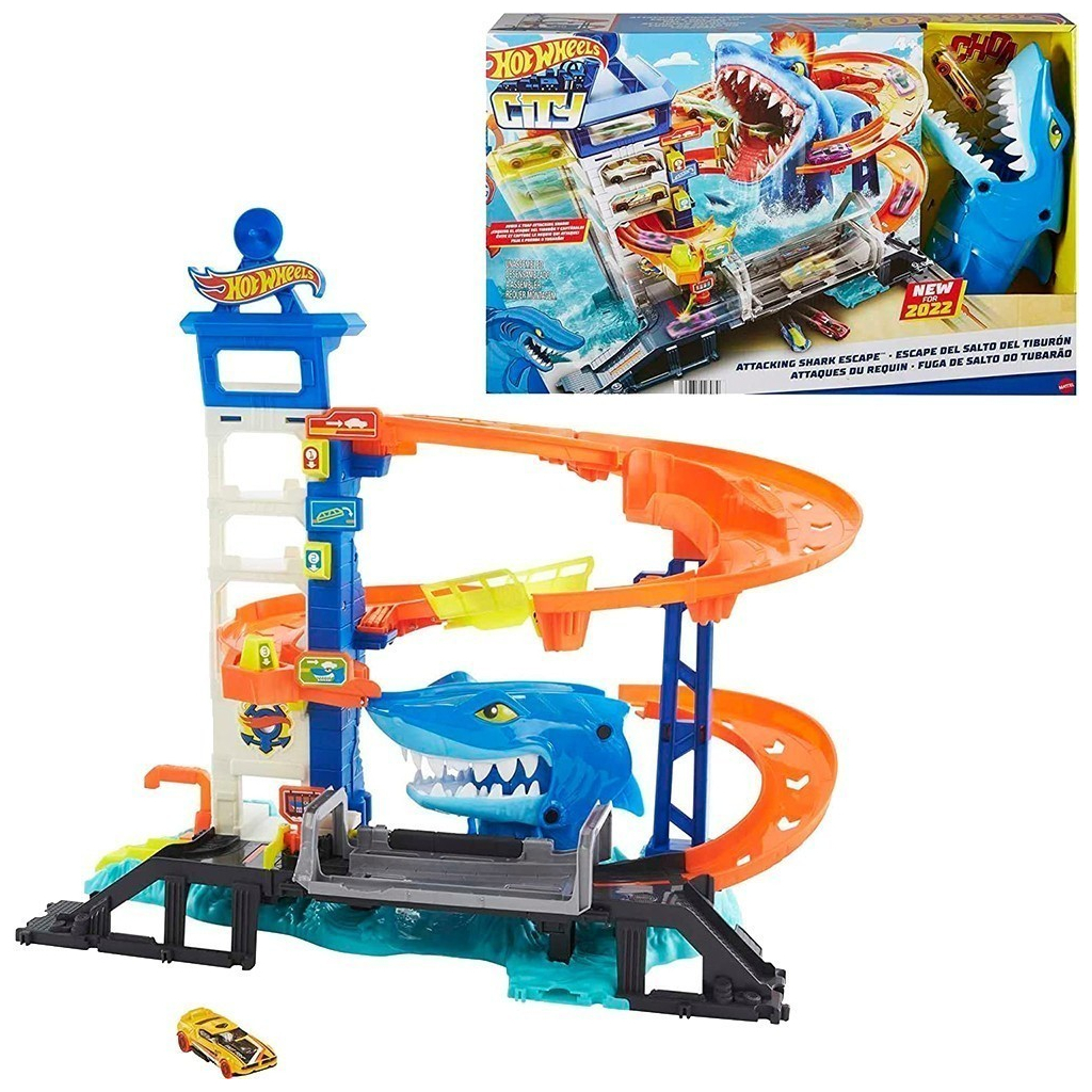 Автотрек Hot Wheels Втеча від лютої акули (HDP06) - зображення 2