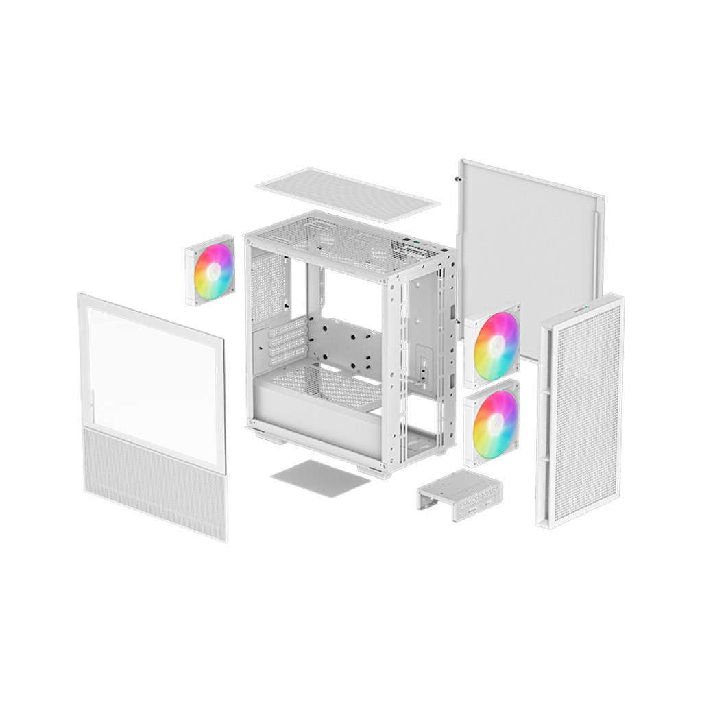 Корпус Deepcool CH360 White - зображення 10