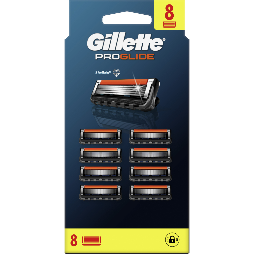 Змінні касети Gillette Fusion ProGlide 8 шт. (7702018085545/8700216066587) - изображение 2
