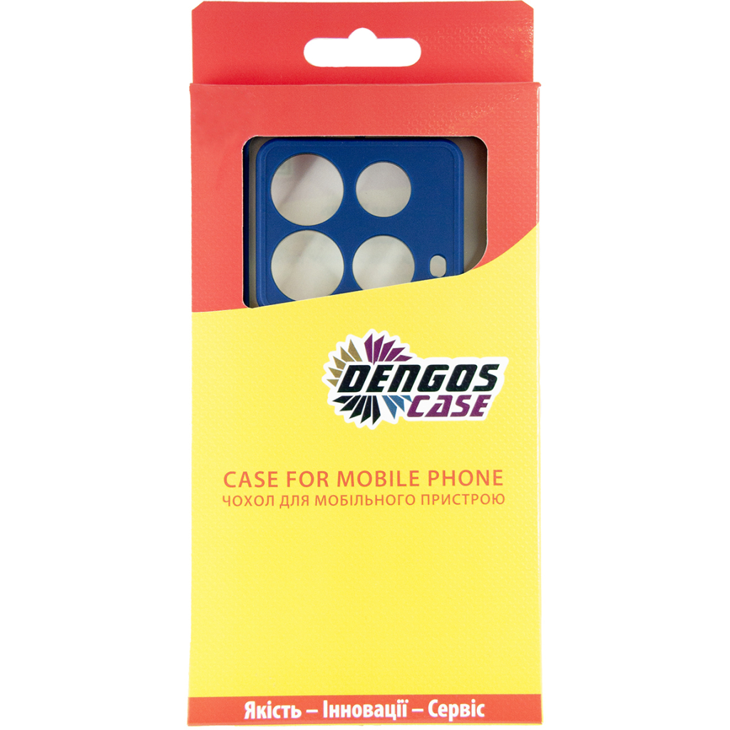 Чохол до мобільного телефона Dengos Matte Infinix Note 40 (Blue) (DG-TPU-MATT-154) - зображення 5