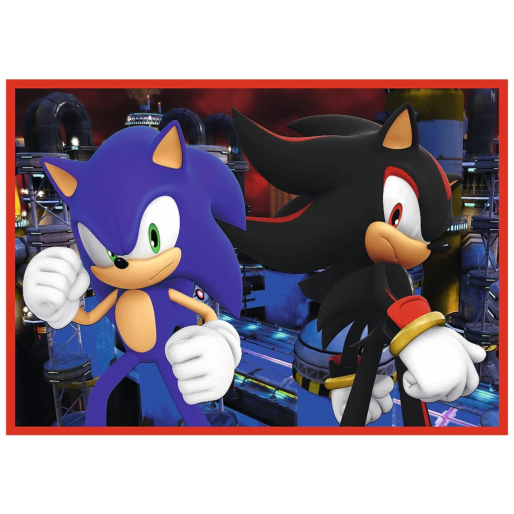 Пазл Trefl Sonic Пригоди Соніка 4 in 1 (35, 48, 54, 70) елемента (5900511346251) - зображення 3