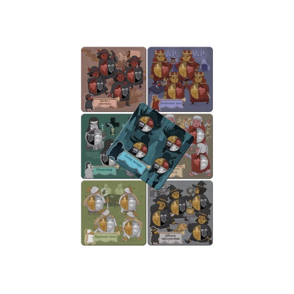 Настільна гра Games 7 Days Чотири темпераменти. Делюкс видання (Four Humours) (укр.) (CHT001UA) - изображение 8