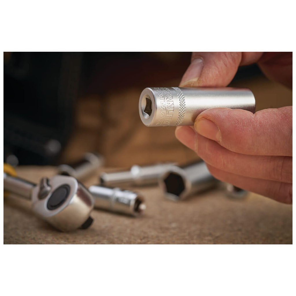 Торцева головка Stanley 1/4", 12 мм, шестигранна, подовжена (FMMT17964-0) - изображение 4