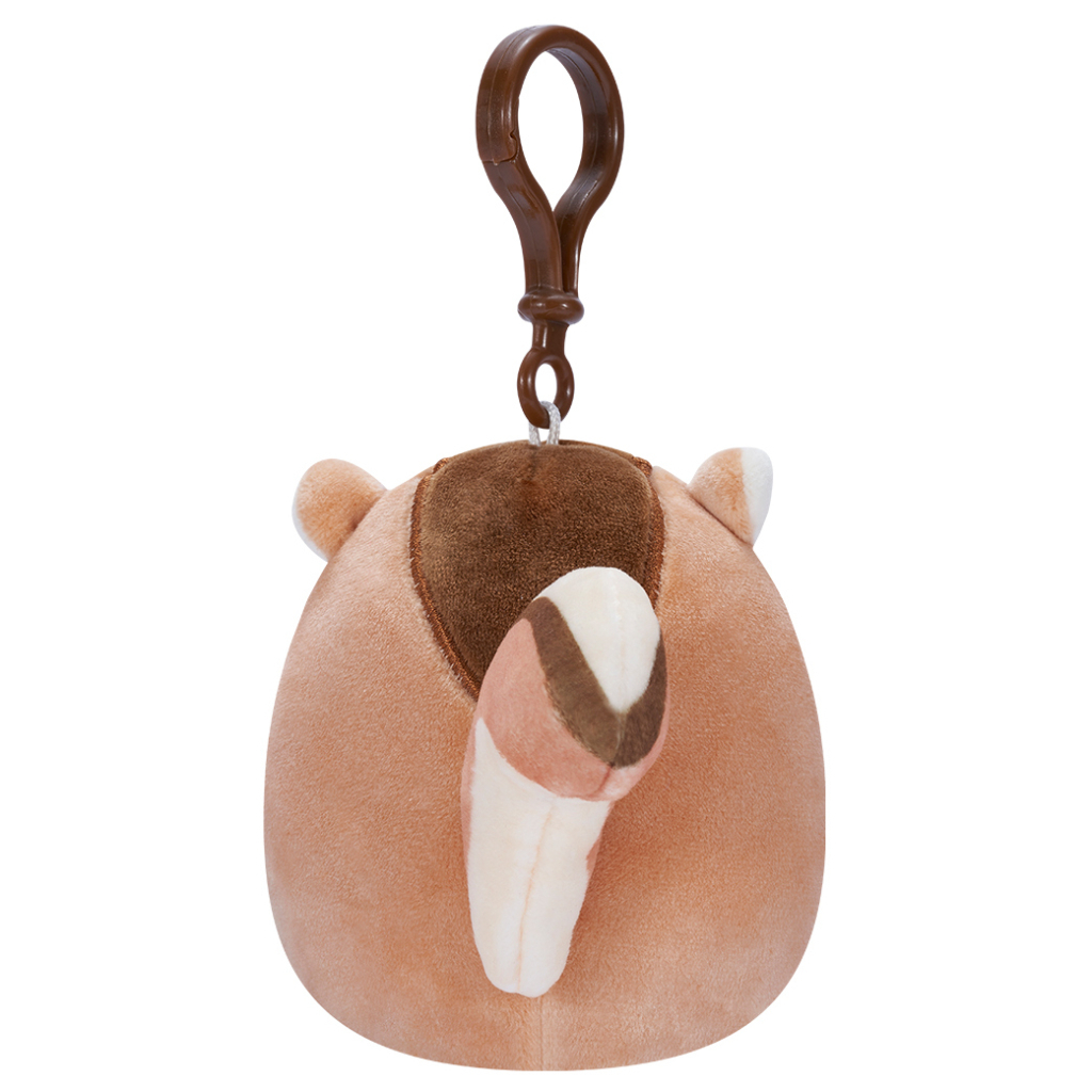 М'яка іграшка Squishmallows на кліпсі – Бурундук Мельзі 9 см (SQCP00148) - зображення 3