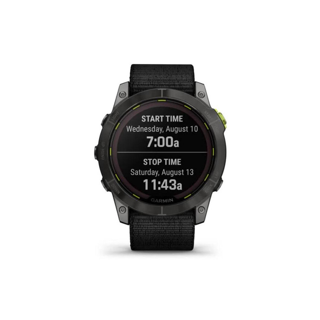 Смарт-годинник Garmin Enduro 2, Saph, Carbon GrayDLC Ti w/Black UltraFit Band, GPS (010-02754-01) - зображення 11