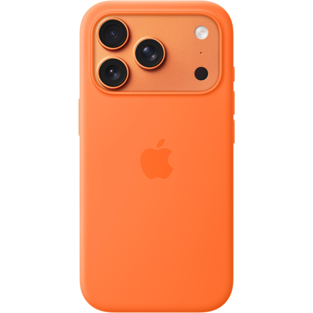 Чохол до мобільного телефона Apple Silicone iPhone 17 Pro Orange Model A3559 (MGFE4ZM/A) - зображення 3