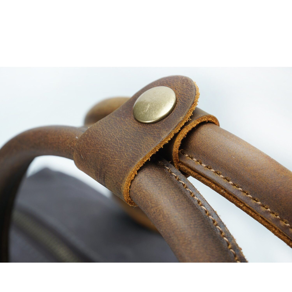 Сумка Vintage Текстильна Сіра (20062) - зображення 10