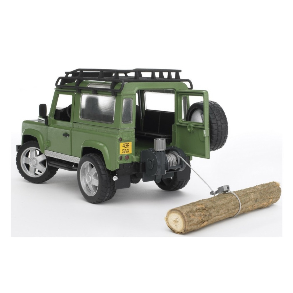 Спецтехніка Bruder джип Land Rover Defender М1:16 (02590) - зображення 12