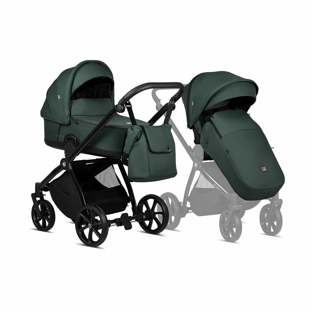 Коляска TUTIS 2 в 1 Mio plus Thermo Pacific green (1352240) - зображення 1